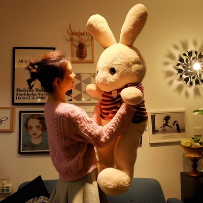 超大号可爱兔子毛绒玩具公仔抱枕玩偶布娃娃超软床上睡觉女孩礼物