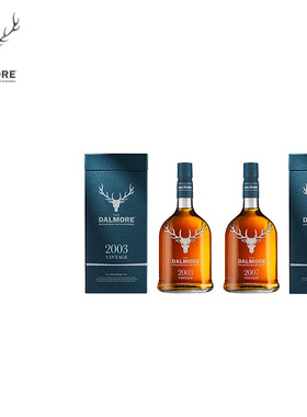 【大摩旗舰店】DALMORE/大摩典藏年份系列2003/2007苏格兰威士忌