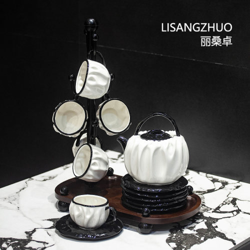 丽桑卓简约创意花草茶具