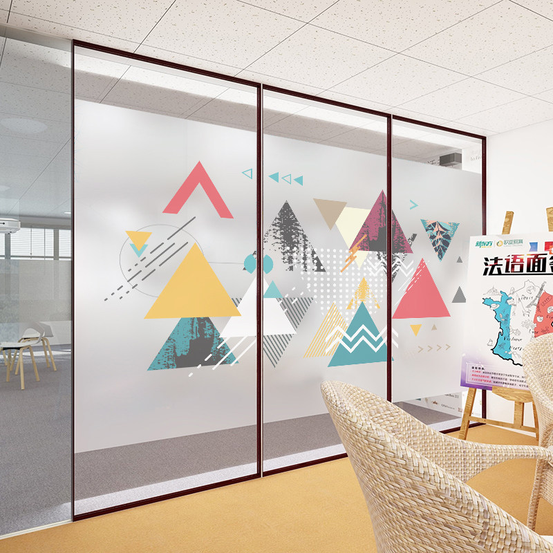 靜電磨砂玻璃貼紙防曬不透明衛生間推拉門裝飾定制辦公室玻璃貼膜在類目 家居飾品, 貼飾, 瓷磚/玻璃貼中 - 來自Buy2taobao.com提供專業的淘寶代購服務