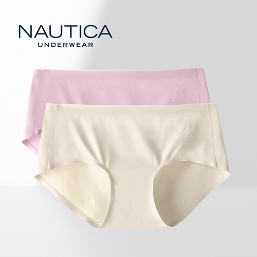 NAUTICA超薄女士三角内裤2条装