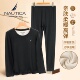 Nautica 贴身蚕丝羊毛加绒厚秋衣裤 Underwear男士 保暖内衣套装