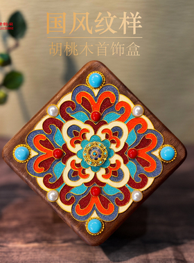 景韵阁掐丝珐琅高端首饰盒材料包