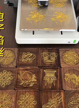 3D打印掐丝珐琅 光泽度高非遗手工团建研学省时省力可定制图案