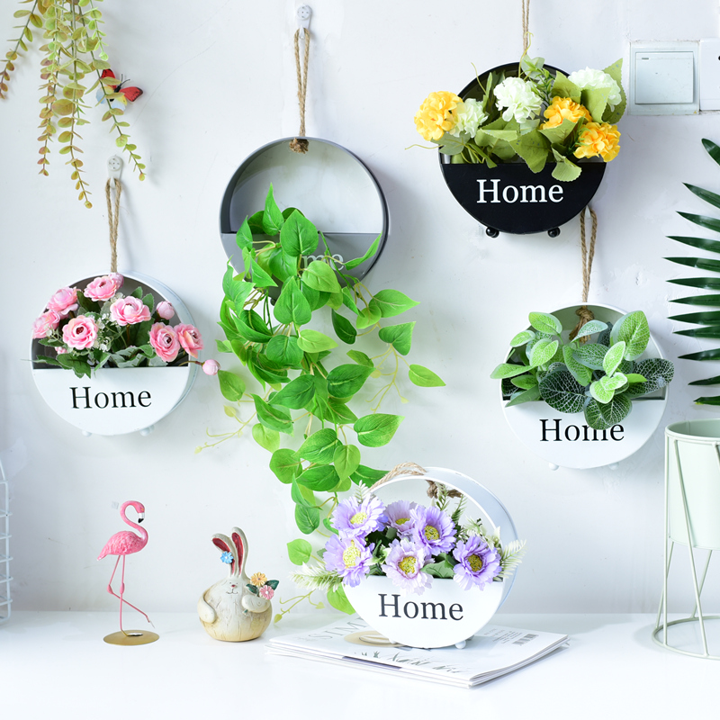 客厅墙面装饰 房间卧室墙上挂件创意家居餐厅室内装修ins墙壁挂花