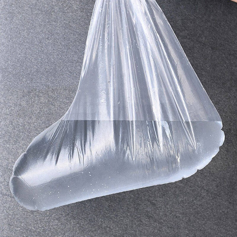 加厚加长户外一次性防水鞋套一次性高筒长筒鞋套防雨儿童成人防雨