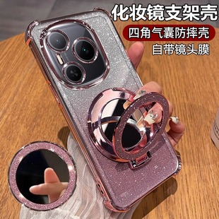 适用于荣耀power手机壳容药p0wer保护套pwoer防摔DVD AN00镜头全包AMGANOO镜头膜gt荣誉300pro支架200pr0100