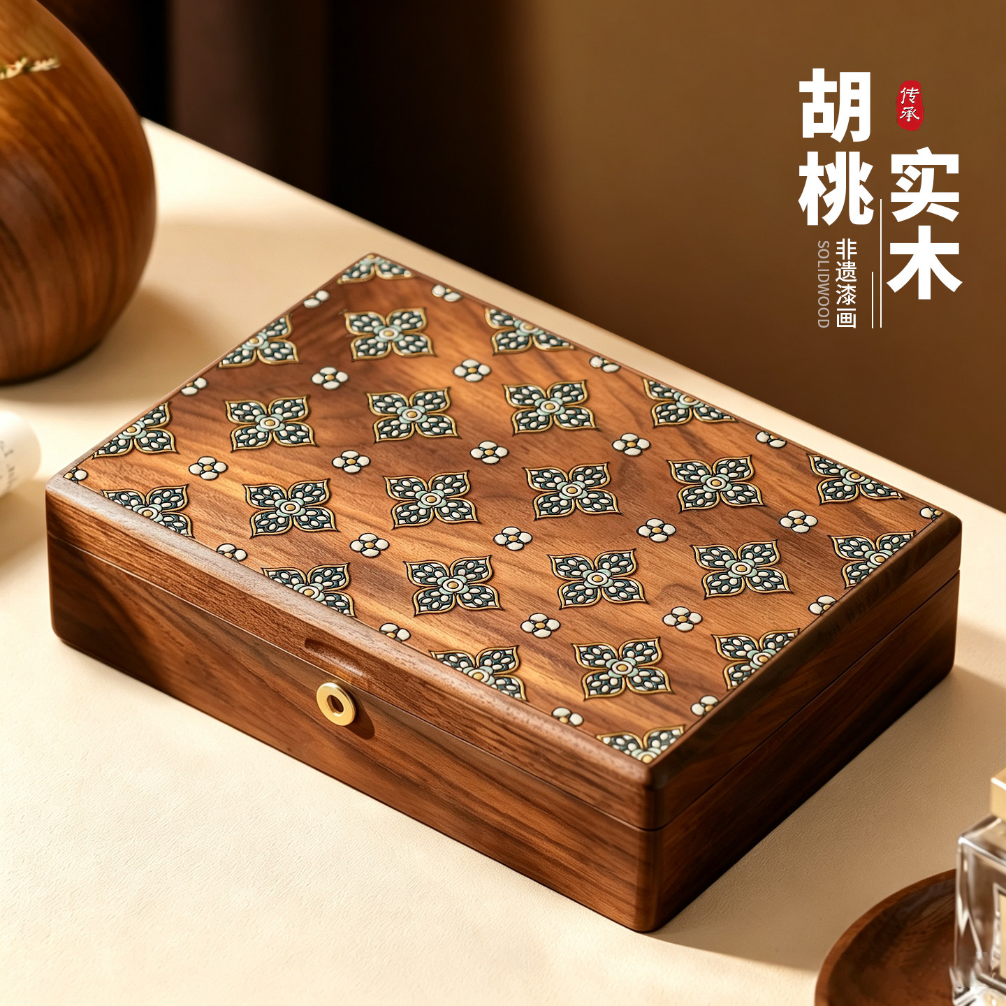 送礼佳品!高颜值实木首饰盒