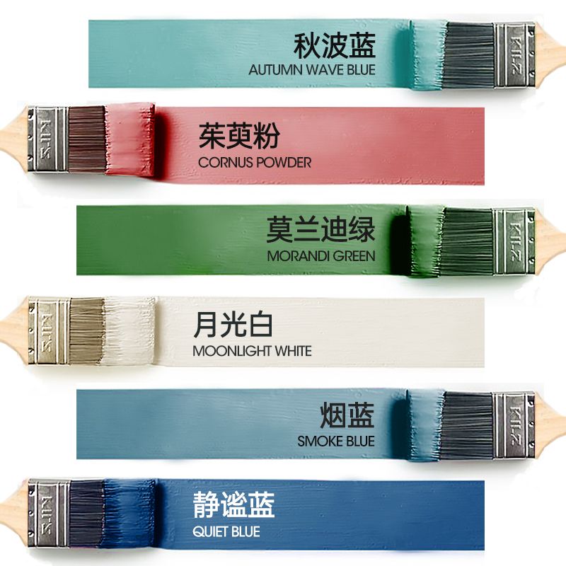 水性漆油漆木器家具木门柜改色清漆翻新家用自刷涂料三青漆旗舰店