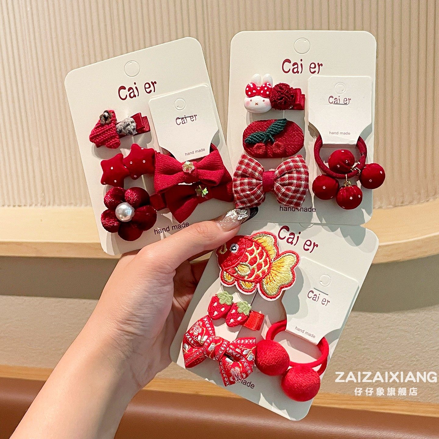 儿童新年红色蝴蝶结发夹女童刘海侧边夹新款喜庆发饰宝宝可爱发卡,童装/婴儿装/亲子装,发饰,淘宝优惠券,粉丝福利购,淘宝优惠卷