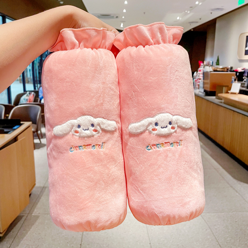 儿童袖套秋冬羽绒服毛绒套袖长款