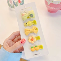 Желтый комплект, с медвежатами