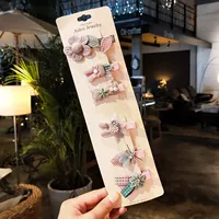 1#розовый цветочный лист-6 кусочков [фавориты и небольшая пальто покупки]