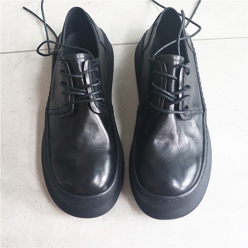 型酷帅气!软底软牛皮!暗黑系街头感休闲鞋板鞋男鞋透气舒适球鞋