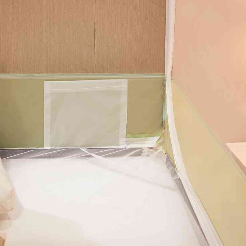 夏新款卡通坐床蚊帐防尘顶免安装加密防蚊支架蒙古包家用防摔加大