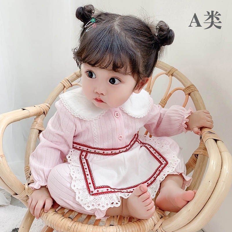 2023秋季新款宝宝肚兜装饰连身衣棉柔软爬爬服包屁哈衣9712,农用物资,助剂,淘宝优惠券,粉丝福利购,淘宝优惠卷