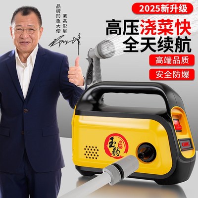 浇菜神器浇水机小型农村菜地浇水农用户外灌溉大功率充电式抽水泵