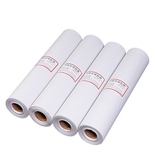 加厚字画装裱胶膜手工机器电熨斗裱画专用热熔胶膜托绫托心托裱配腹背纸专用胶膜纸69cm定制批发