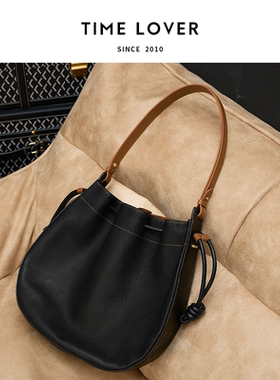 Time lover【包工头专属】扶摇软软包 女款单肩托特包小号