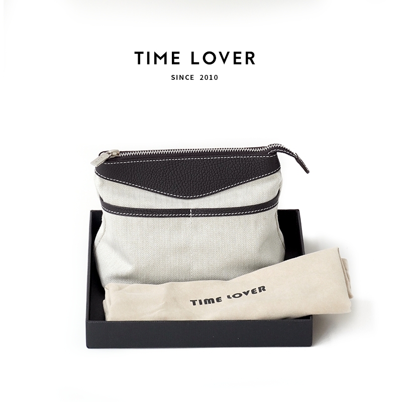 Timelover内胆包2025新款便携收纳化妆包随身简约拼色
