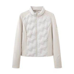 鸟家！2025冬季新款时尚百搭修身显瘦立领小个子短款羽绒服外套女