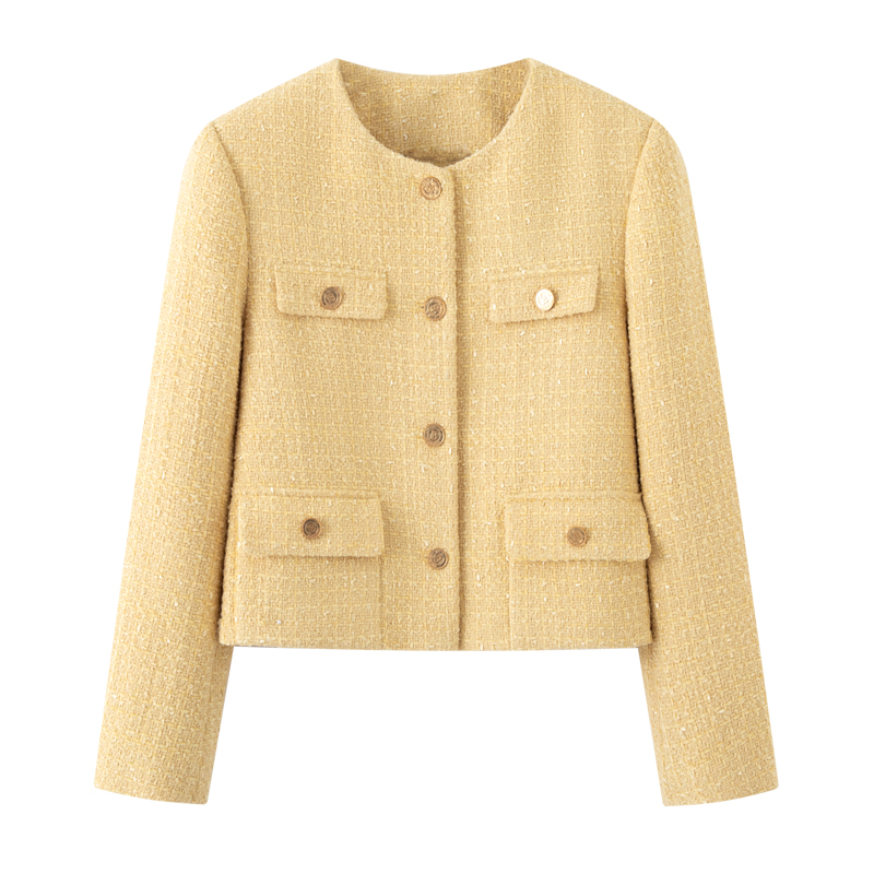 小香风短款短外套上衣