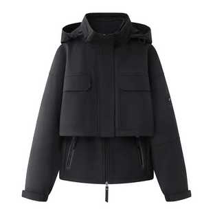 鸟家！可拆卸内胆羽绒服！三合一修身显瘦气质工装风轻薄羽绒外套