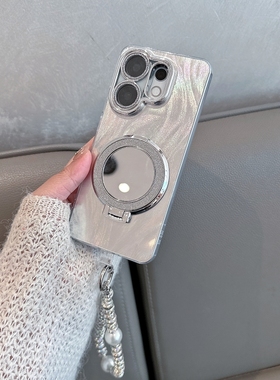 适用于vivos30手机壳viv0s30promini女V2464A带镜头膜s30高级感vovis支架vos镜子vivis手绳vovos全包防摔维沃