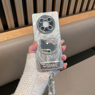 男 an10全包防摔por鼎桥m40轻薄款 适用于华为mate40手机壳mata40e新款 女mete40pro可爱镜子epro自带镜头膜oce