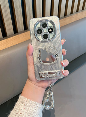 适用于oppoa6pro手机壳pln110新款女0pp0a6pro5g可爱镜子opa自带镜头膜oppa全包防摔poopa轻薄款opooa高级感