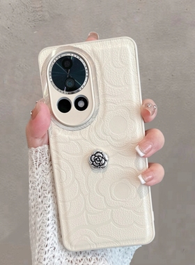 适用于华为nova13手机壳navo12pro新款女n12ultra星耀版novo全包防摔note简约u时尚nava山茶花nave高级感por