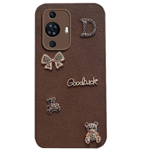 适用于华为nova11手机壳n0va11pro新款ultra可爱nava12活力版foa一al00全包note11por曲屏hinova女u创意novo