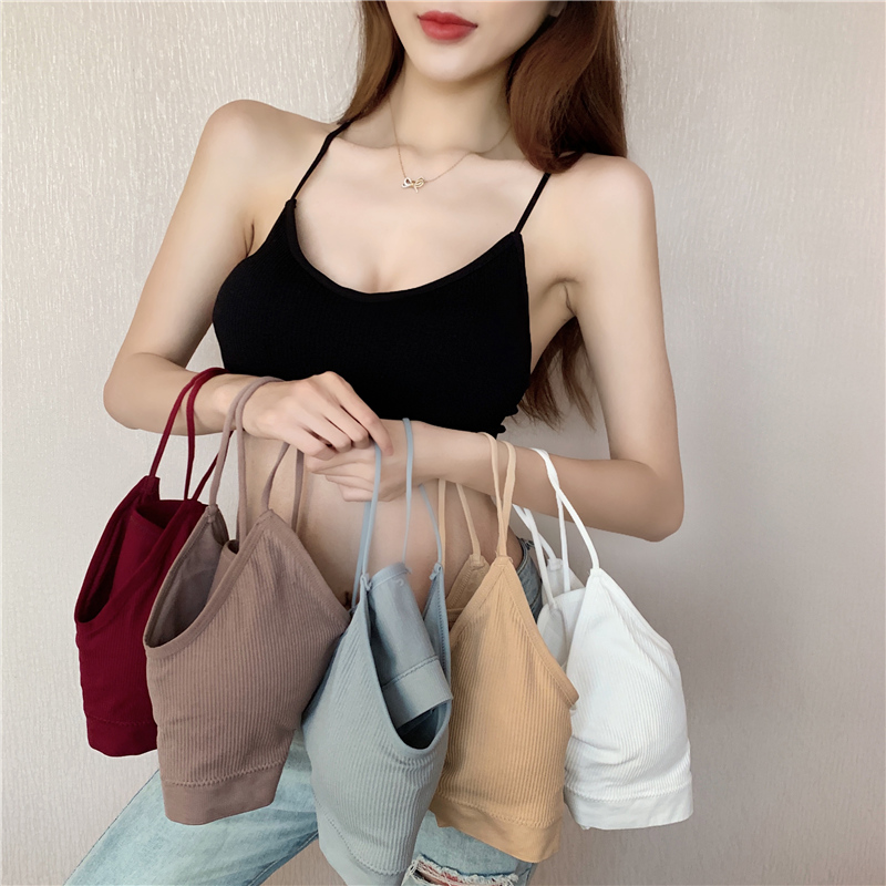 美背裹胸防走光打底内搭吊带