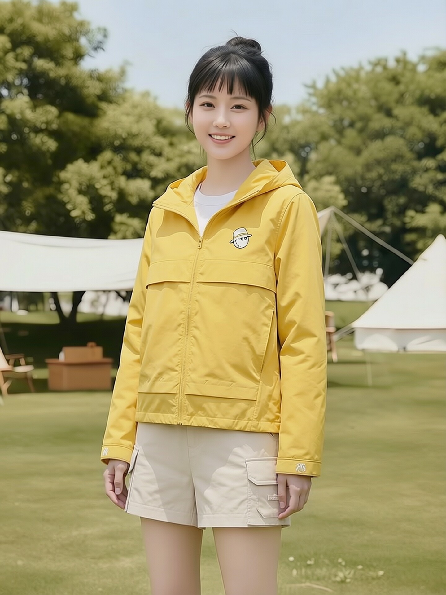 25春夏季韩国高尔夫服装MALBON女款连帽外套轻薄运动防风夹克外套