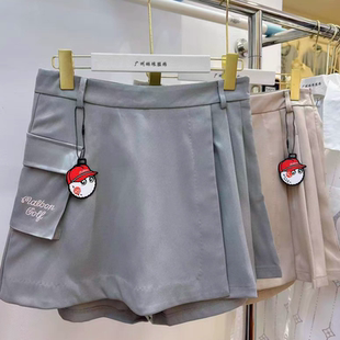 春夏季 裙裤 新品 休闲时尚 25韩国malbon高尔夫服装 百搭运动裙裤 女装