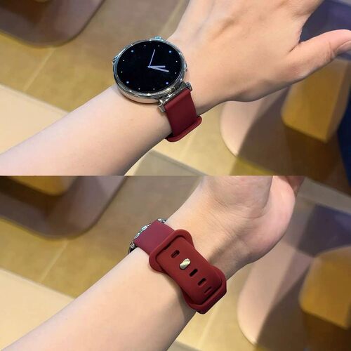 质感液态硅胶适用华为GT6手表表带新款舒适watch5运动男女gt5pro