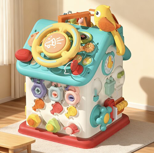 婴儿玩具早教忙绿屋玩具
