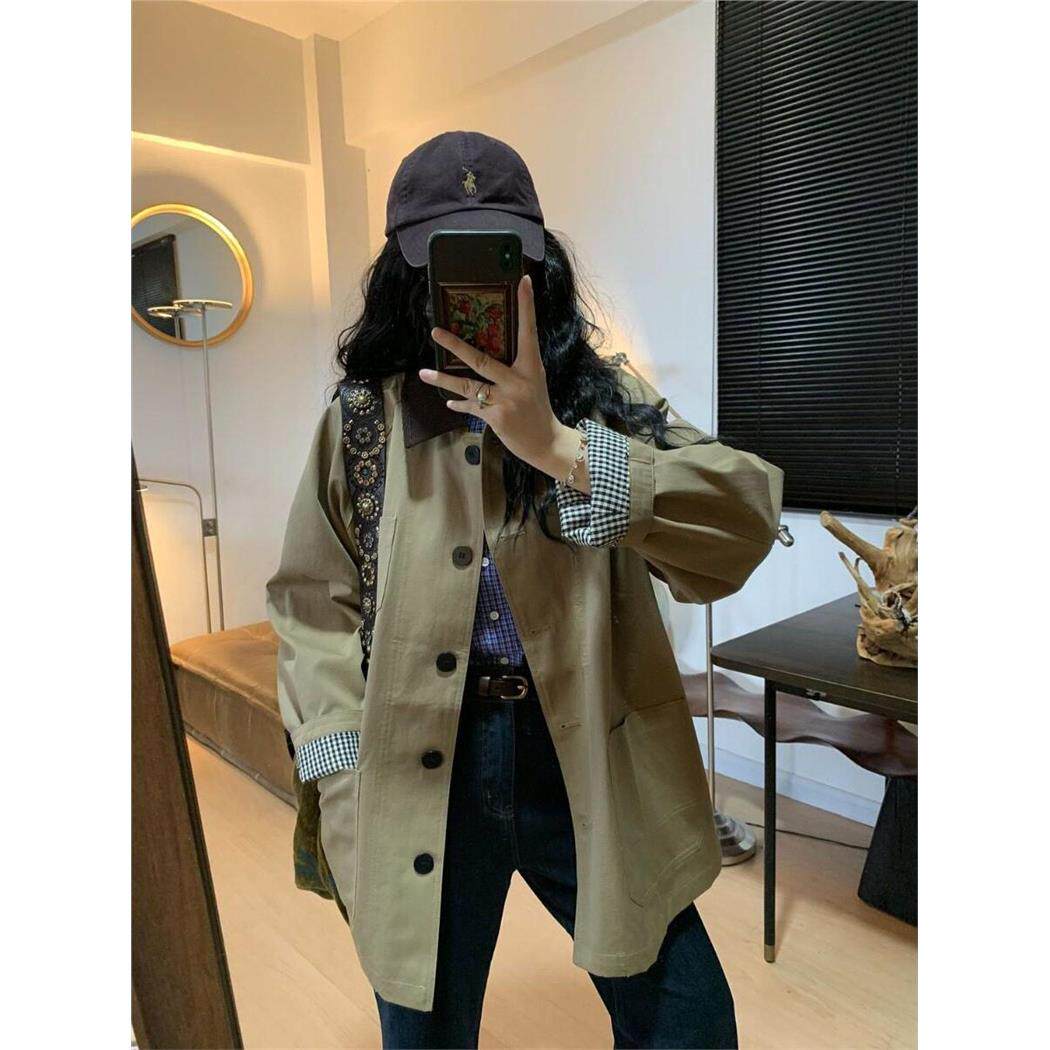 2026新款风衣女小个子中