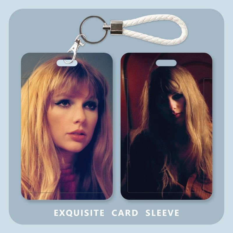TaylorSwift泰勒霉霉Midnights学生饭卡卡套工作证公交卡钥匙挂绳