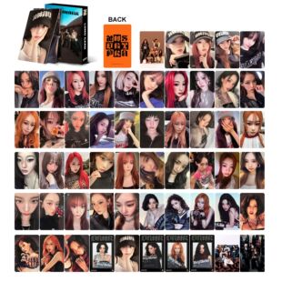 55张aespa单曲专辑《Dirty Work》LOMO卡小卡柳智敏金冬天宁艺卓