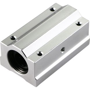 箱式直线光轴滑块加长SC6/8/10/12/13/16/20/25/30/35/40UU50滑套