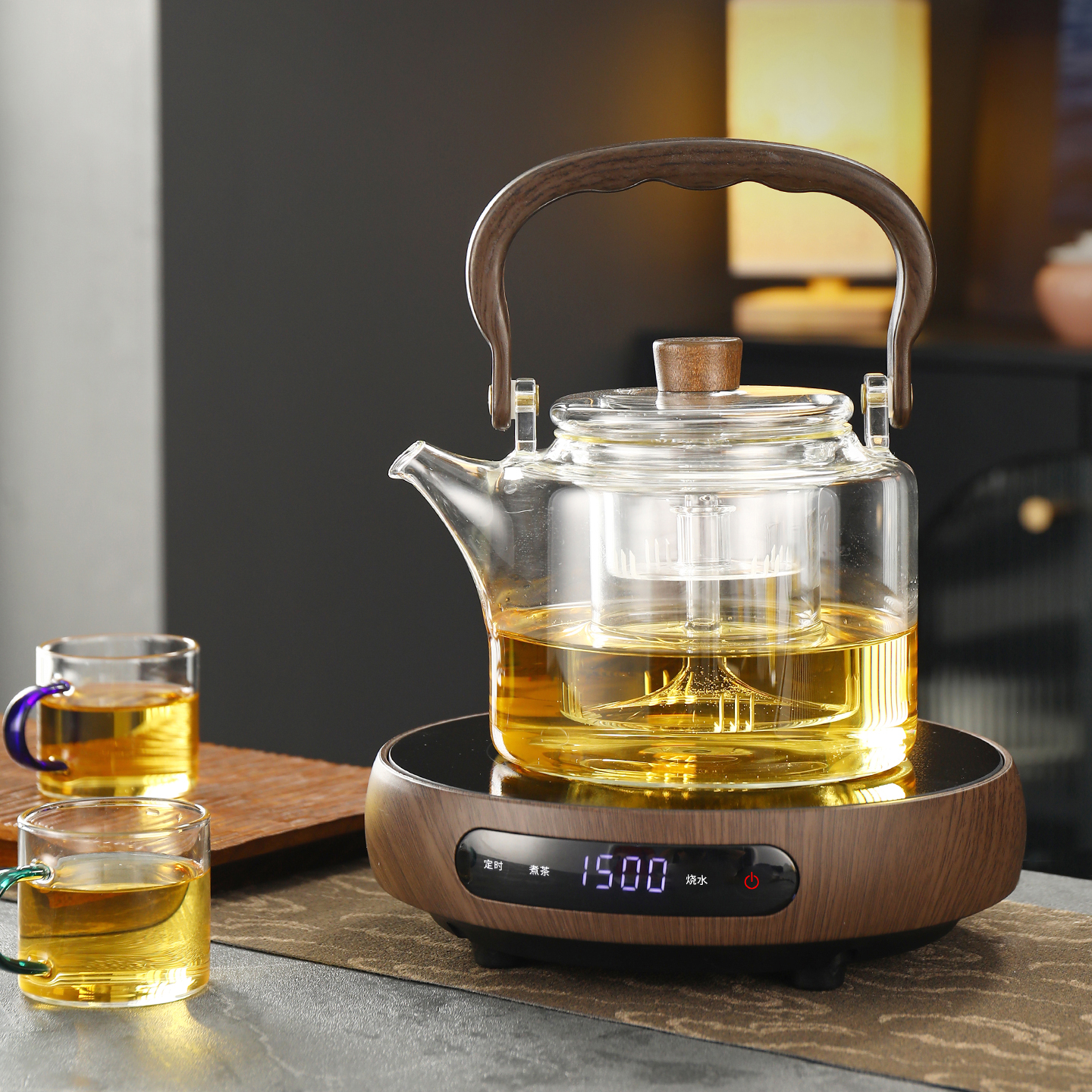 1500W大功率自动保温定时小型迷你电陶炉