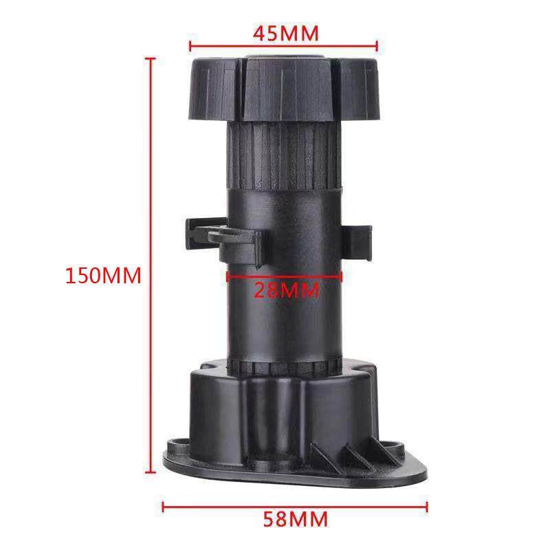 塑料橱柜脚黑色PP可调节橱柜柜脚加厚脚橱柜脚塑料橱柜脚可调节厂,基础建材,层板拖,淘宝优惠券,粉丝福利购,淘宝优惠卷