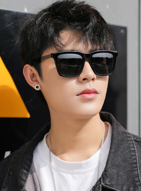 墨镜2021新款潮男潮流眼睛男士偏光太阳镜开车专用网红蹦迪眼镜女