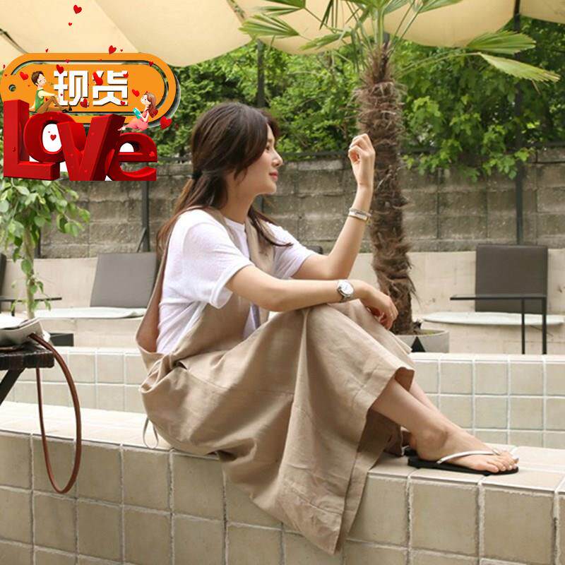 201n9夏季新款9韩版宽松大码阔腿连体裤裙女棉质休闲背带连身裤子在类目 女装/女士精品, 裤子, 休闲裤中 - 来自Buy2taobao.com提供专业的淘宝代购服务