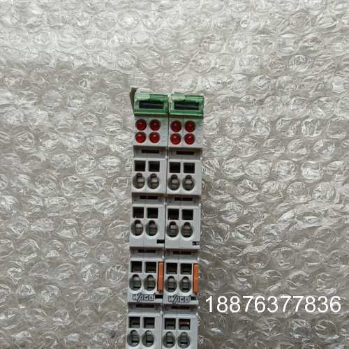 原装正品拆机万可模块 750-455 电柜上还没接线，拆的时议价