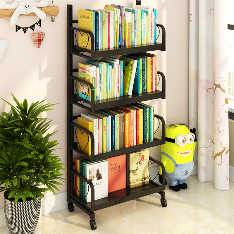 书房碳钢书本收纳书架置物架