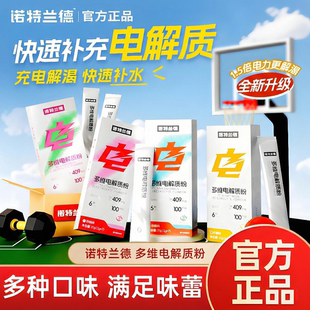 诺特兰德多维电解质粉冲剂电解质水运动饮料冲剂跑步骑行官方正品