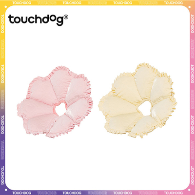 Touchdog它它猫咪伊丽莎白圈软圈狗狗防舔咬头套宠物绝育脖圈项圈