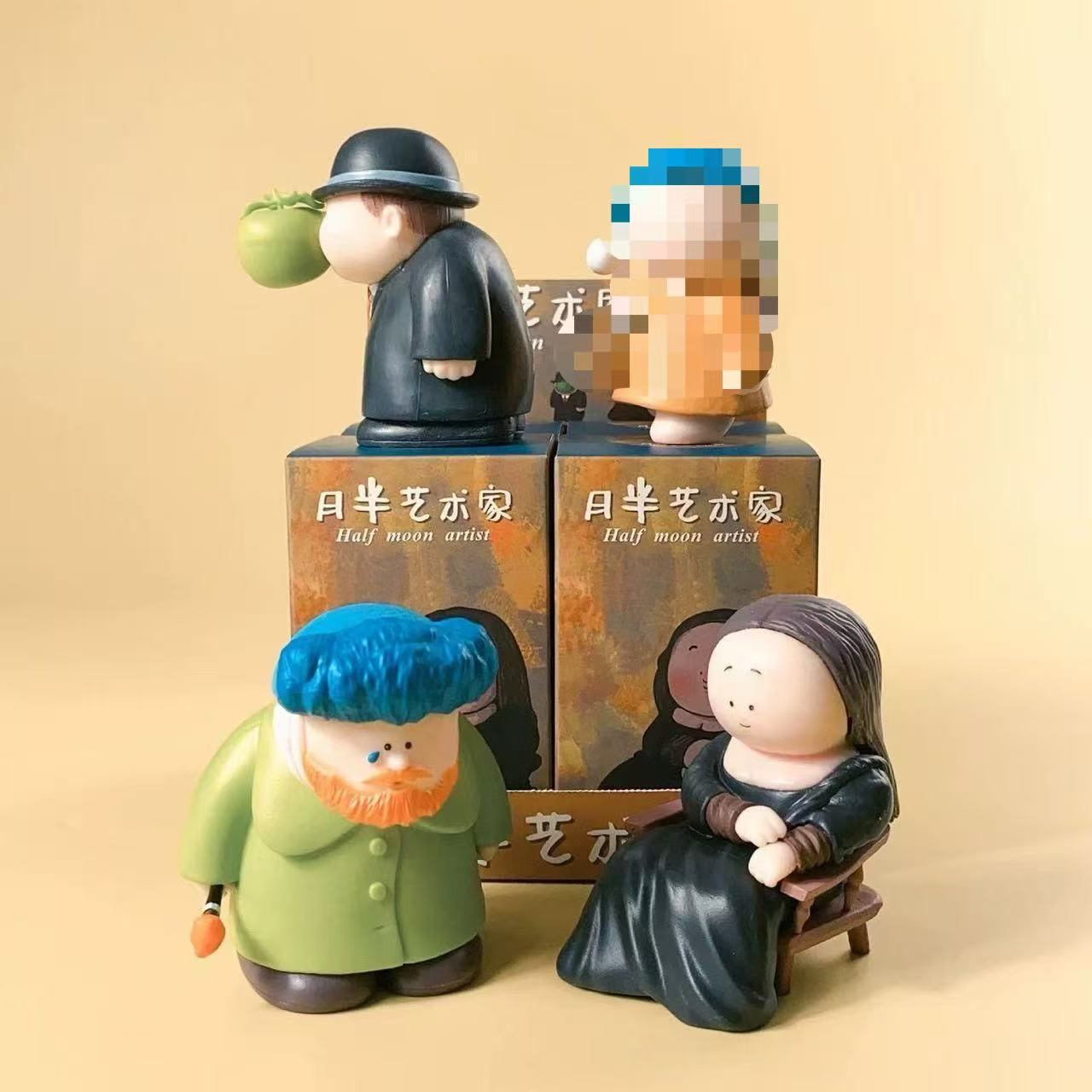 胖大艺术家潮玩盲盒手办玩偶公仔图片